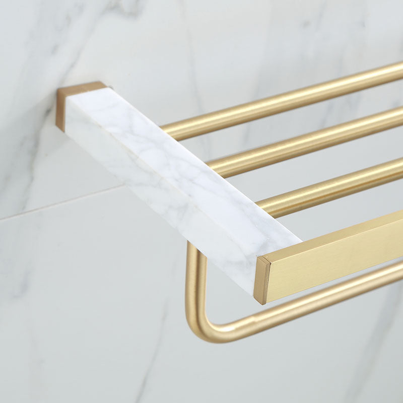 Luxurious Gold Bathroom Fixture Set