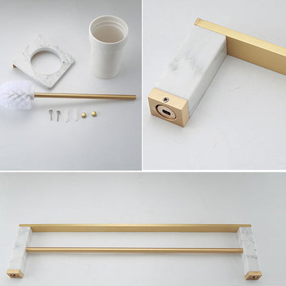 Luxurious Gold Bathroom Fixture Set