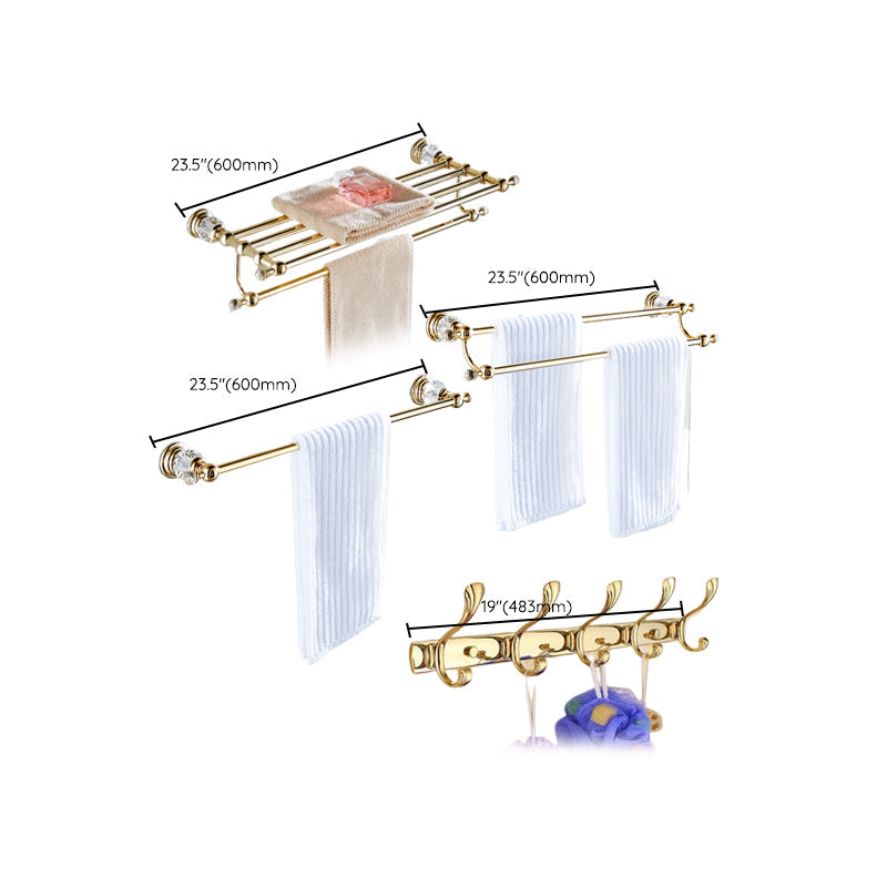 Classic Gold Bathroom Fixtures Set or Single Piece