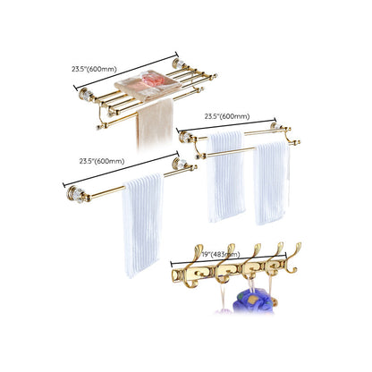 Classic Gold Bathroom Fixtures Set or Single Piece