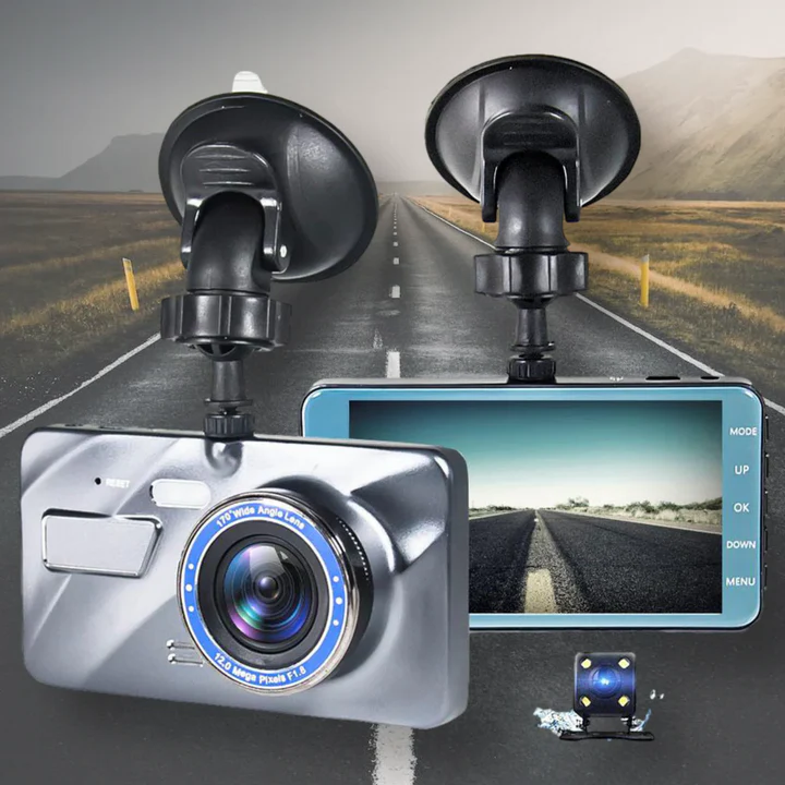 Night Vision Car Dash Cam With Front and Rear View - Cofik