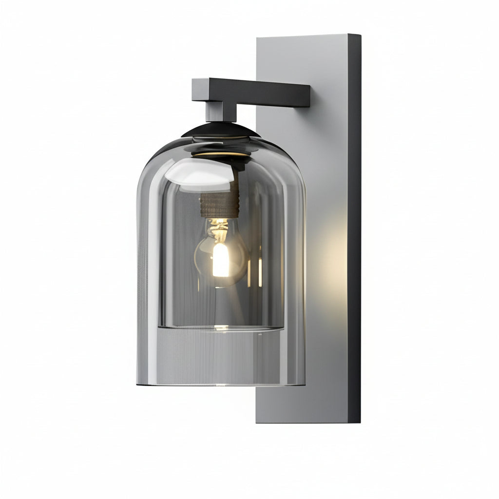 Contemporary Glass Metal LED Wall Light - Cofik