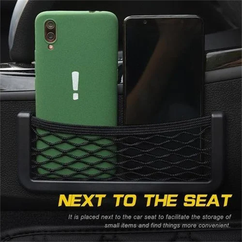 Car Back Seat Storage Net Pocket