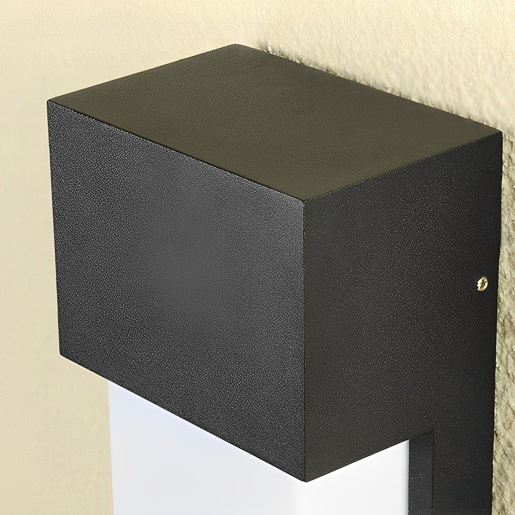 Outdoor 10W Black Weatherproof LED Wall Lamp - Cofik