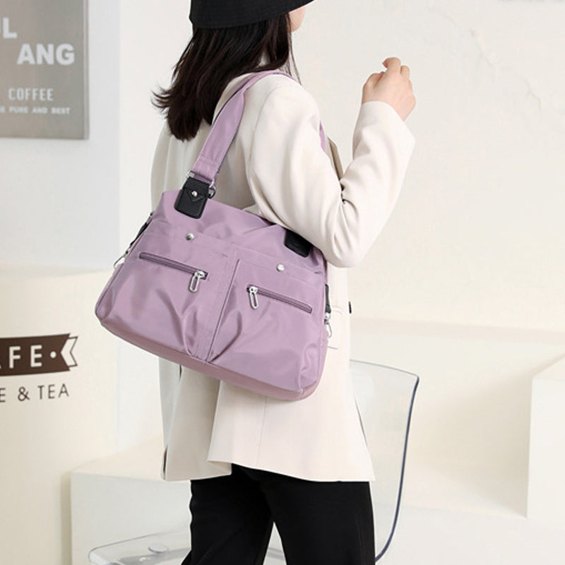 Waterproof Nylon Tote Handbag