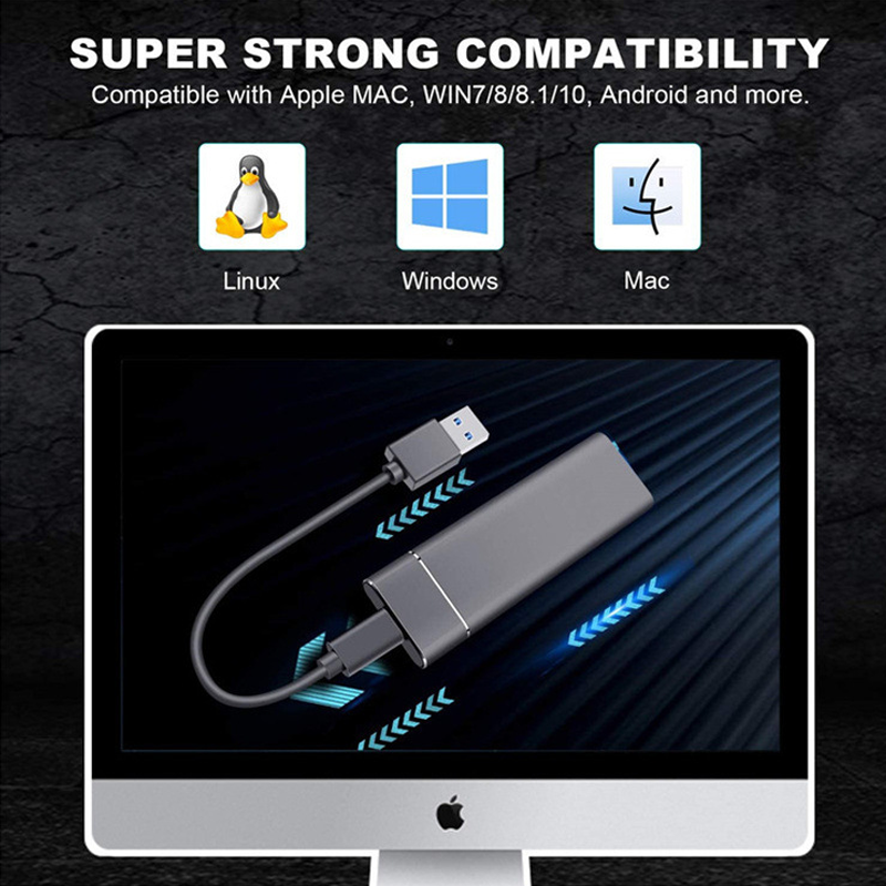 Fast External USB Solid State Drive Disk