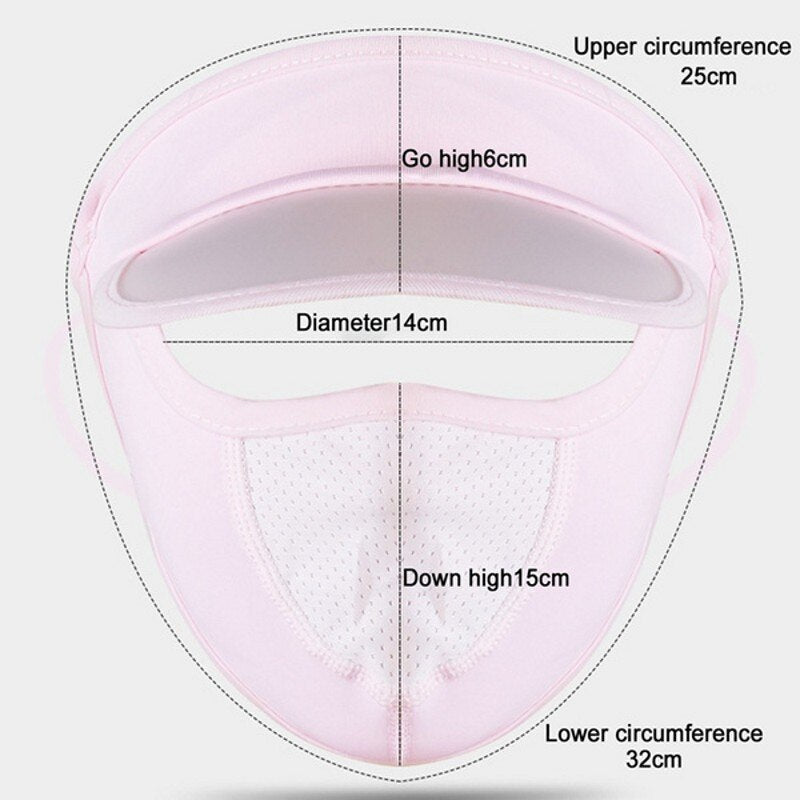 Lightweight Sun Protection Outdoor Face Hat