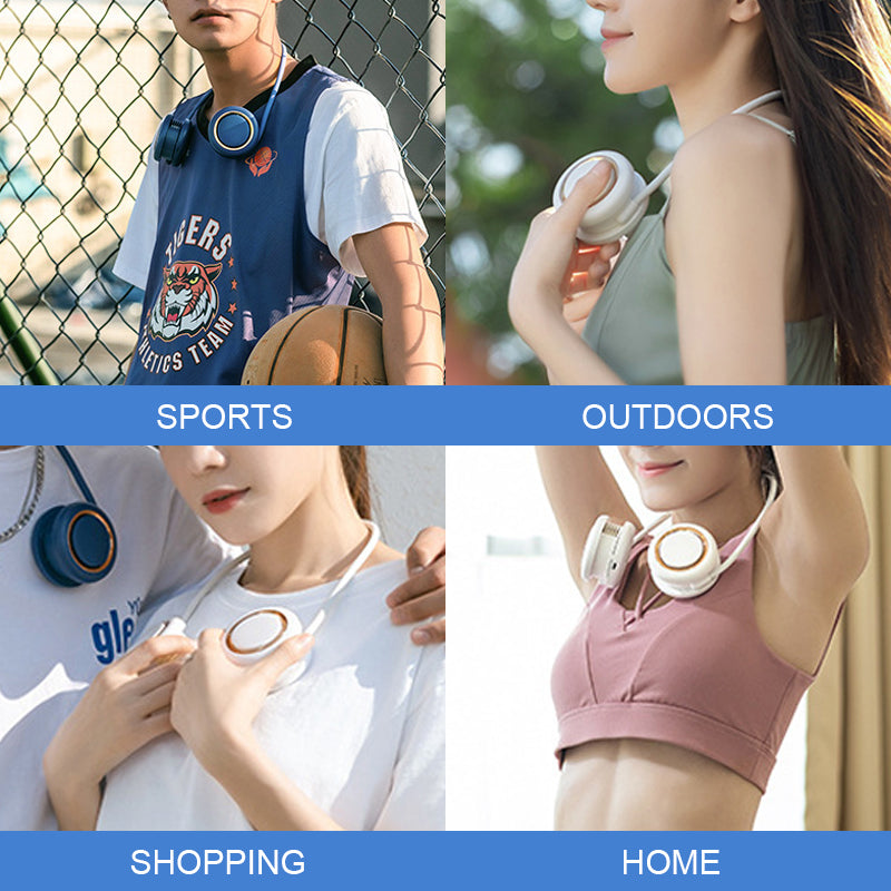 Compact Rechargeable Personal Neck Fan