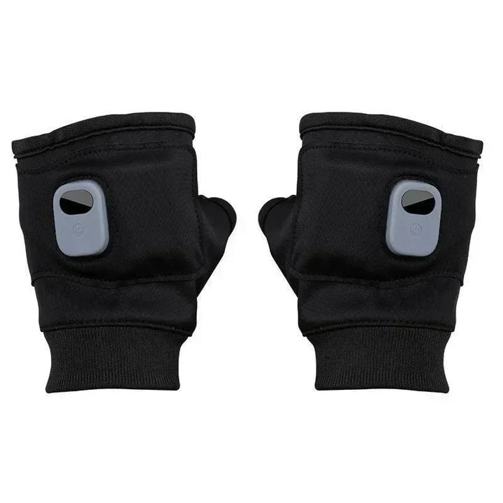 Warm Touch USB Charging Fingerless Gloves - Cofik