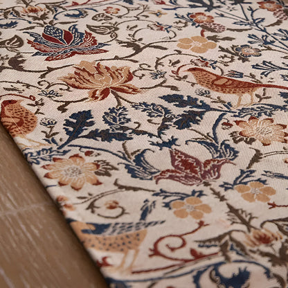 Classic Floral Pattern Table Runner