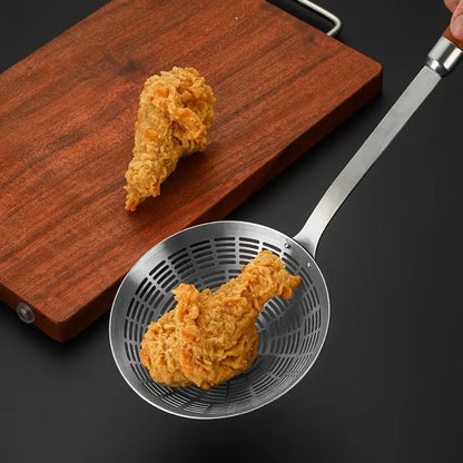 Premium Metal Slotted Spoon Ladle