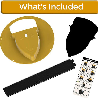 Easy Set Flip Trap Bucket Lid for Rats