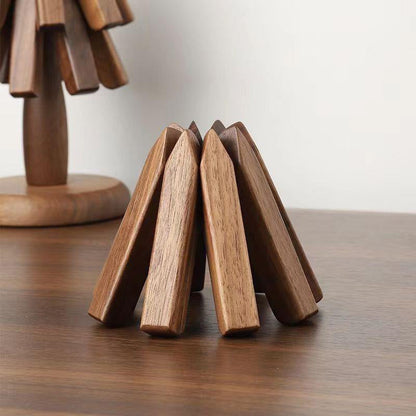 Natural Wooden Thermal Floor Mat