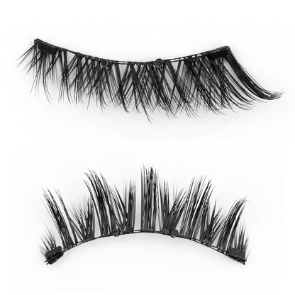 Easy Use Magnetic Eyelash Kit with Tweezers