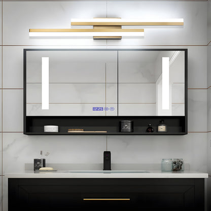 Sleek 2-Light LED Wall Sconce with Dimmer