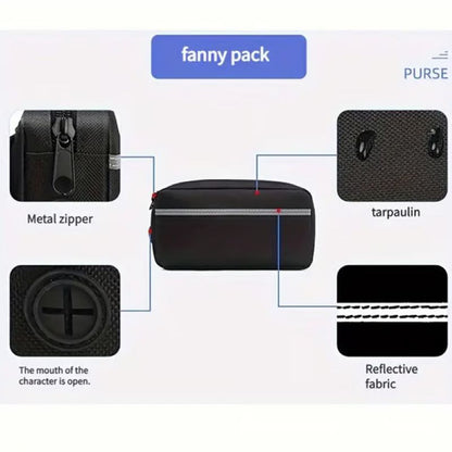 Adjustable Dog Running Leash with Pouch Bag