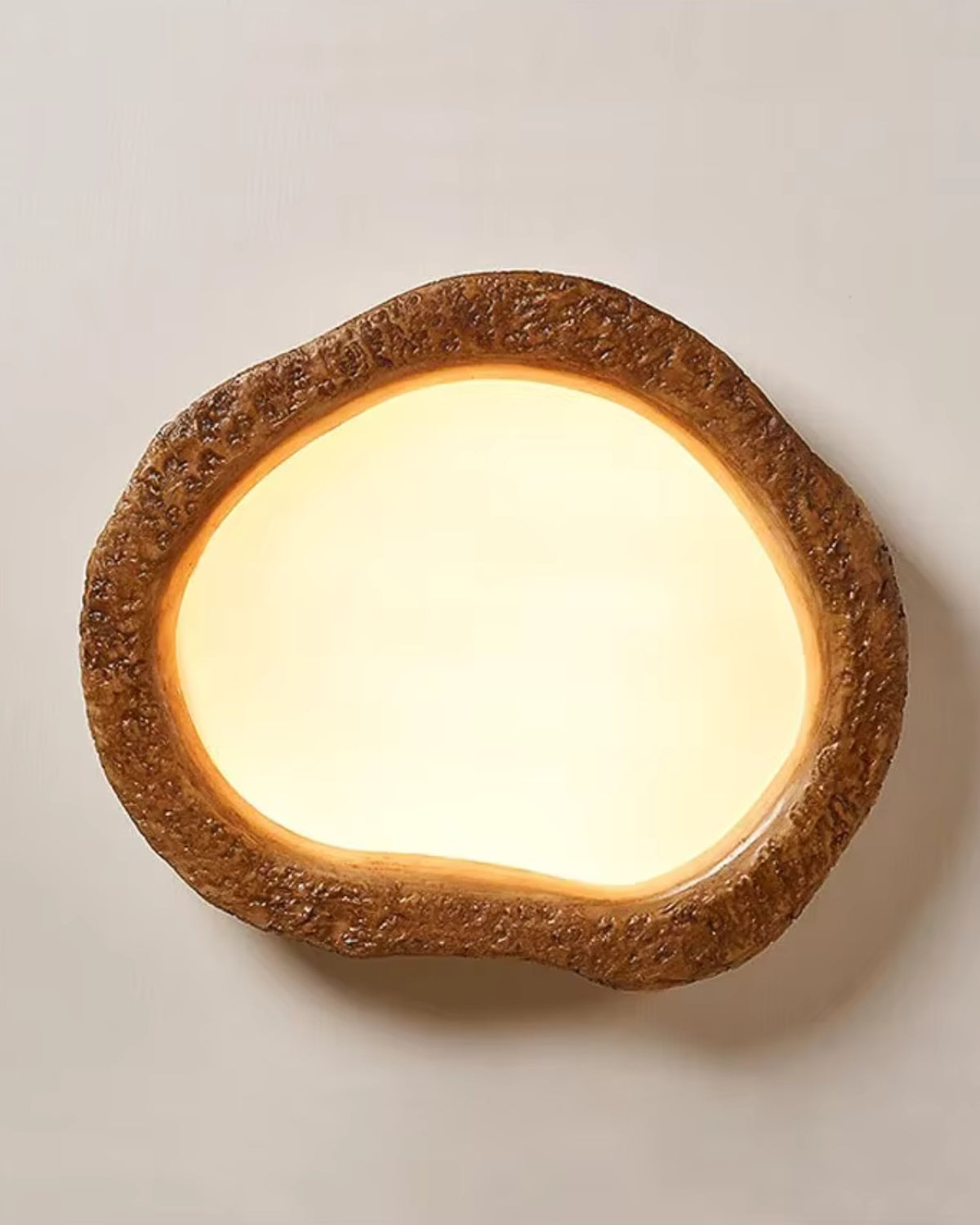 Simple Wooden Table Lamp with Warm Glow Effect