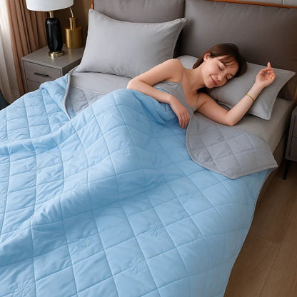 Breathable Cool Blanket for Night Sweats Relief - Cofik