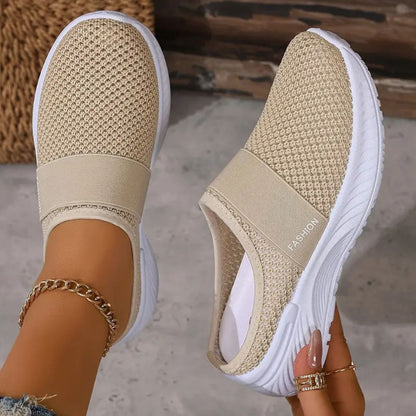 Lightweight Breathable Slip On Sneakers