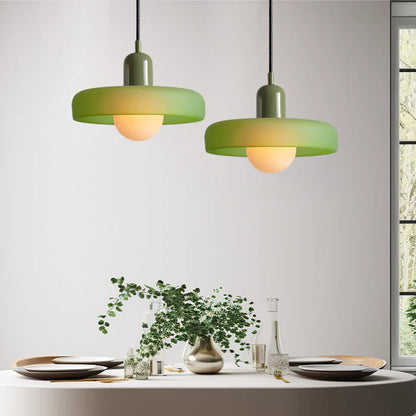 Stylish Colourful Glass Pendant Ceiling Light