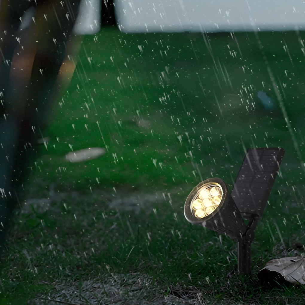 Outdoor 7W LED Solar Powered Garden Spot Lights