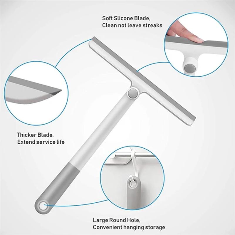 Bathroom Glass Squeegee Cleaner Tool