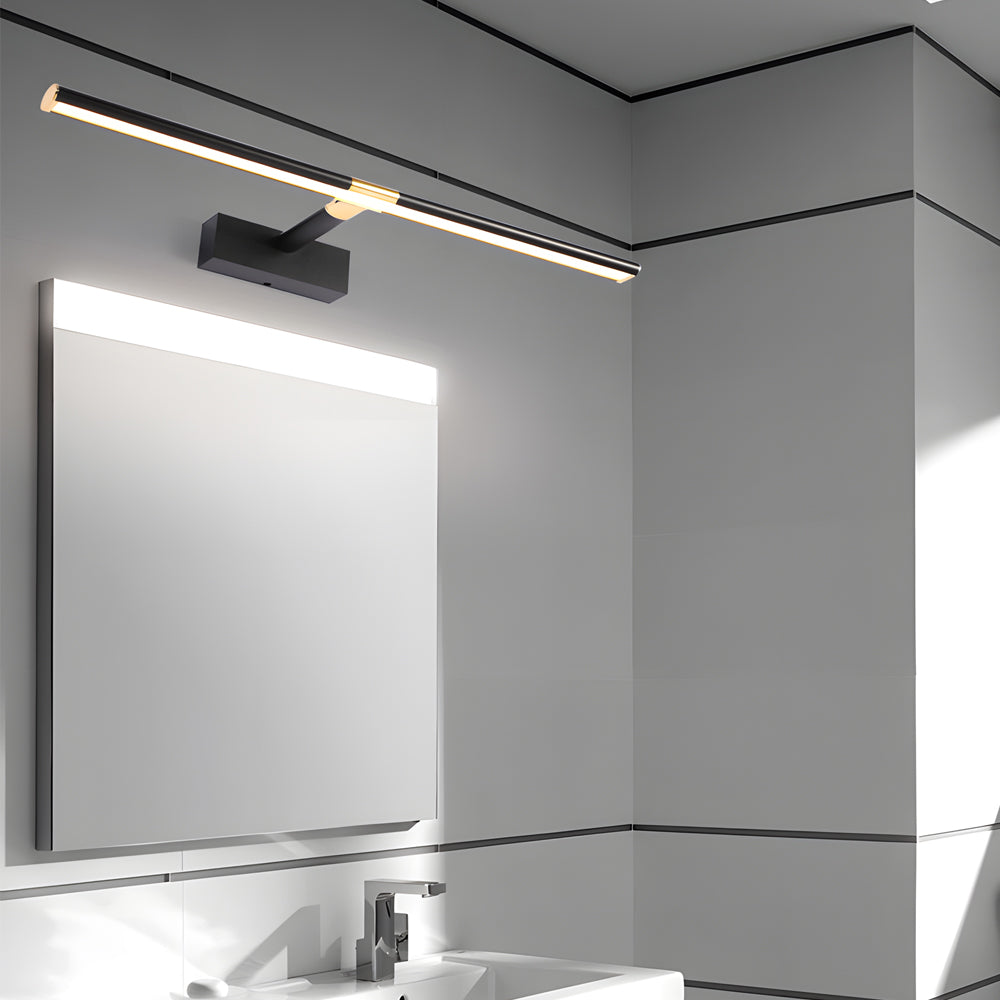 Adjustable LED Bath Light with Extending Arm and Matte Finish
