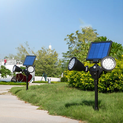 Solar Powered Motion Sensor Outdoor Garden Lights