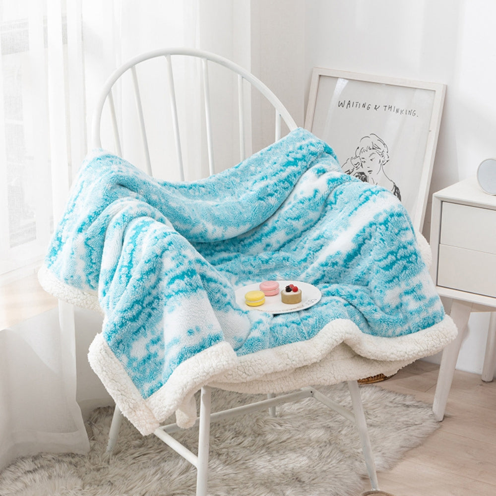 Plush Fuzzy Velvet Throw Blanket