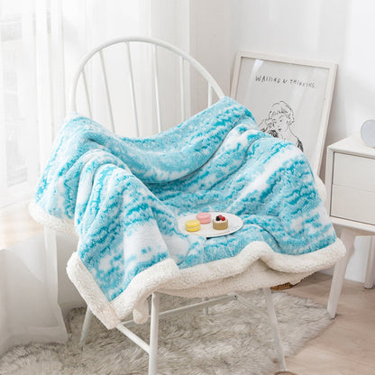 Plush Fuzzy Velvet Throw Blanket