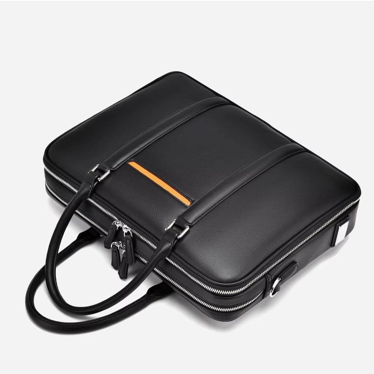 Professional Leather Laptop Crossbody Bag