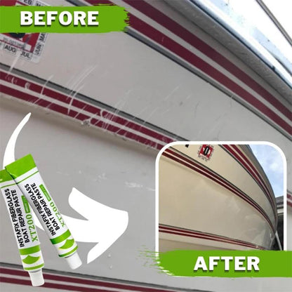 Strong Fiberglass Epoxy Repair Putty