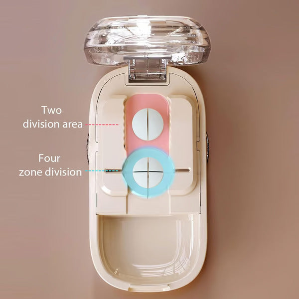 Compact Travel Pill Splitter
