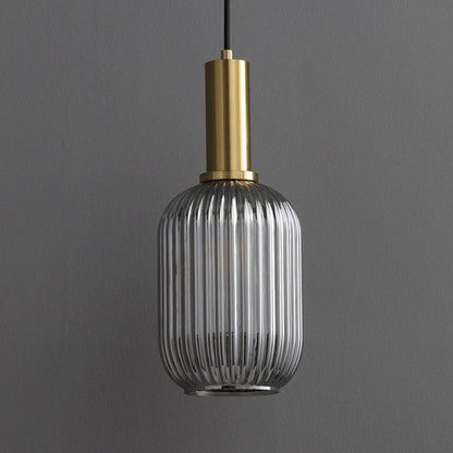Classic Colorful Glass Pendant Light Fixture