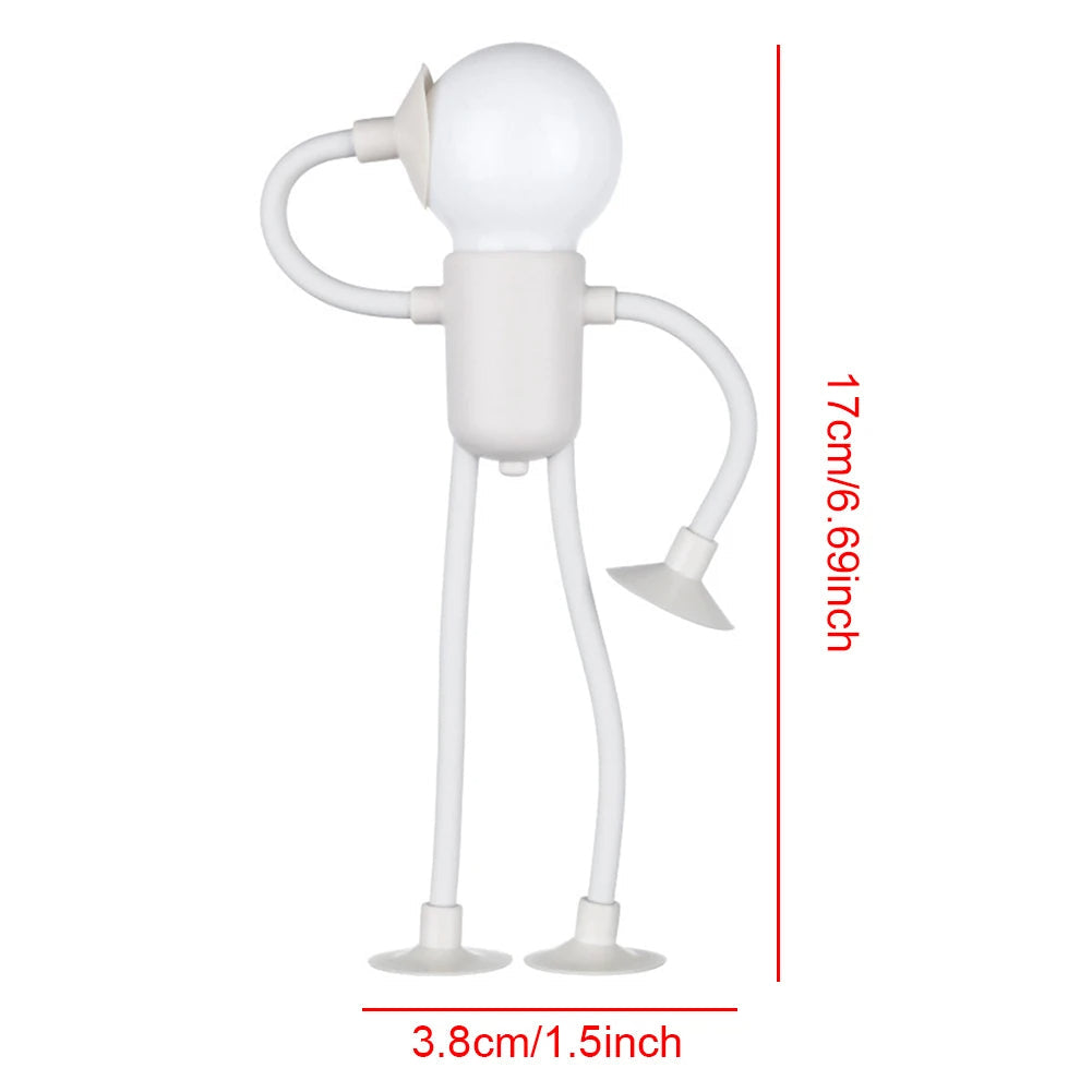 Fun Animated Bedside Lamp with Adhesive Base