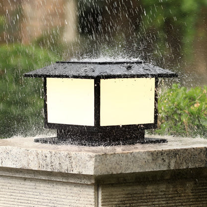 Outdoor Bright Solar Powered Fence Post Lights