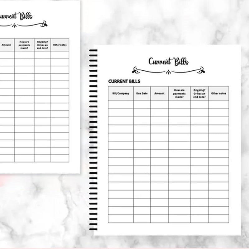 Funeral Life Planner Notebook