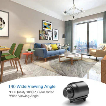 Compact Wireless Night Vision Security Camera