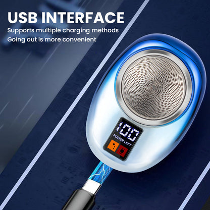 Compact Travel Rechargeable Electric Shaver