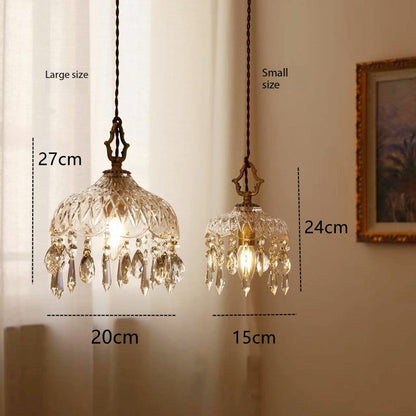 Luxury Crystal Drop Ceiling Light Fixture
