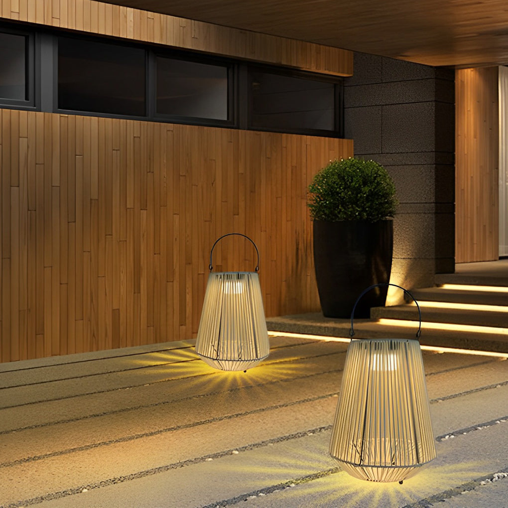 Outdoor Solar Powered Waterproof Garden Lanterns