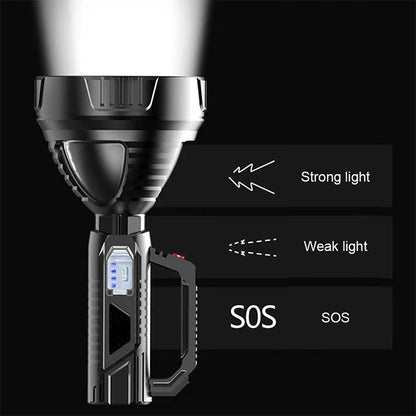 Portable Rechargeable LED Flashlight Torch