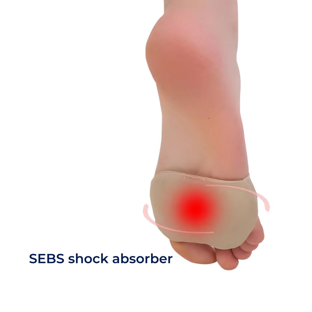 Soft Gel Foot Pain Relief Pads for Arch Support