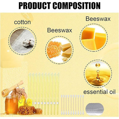 Natural Wax Ear Therapy Candles