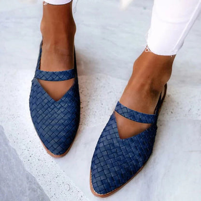 Comfortable Pointed Toe Ballet Flats with Padded Insole