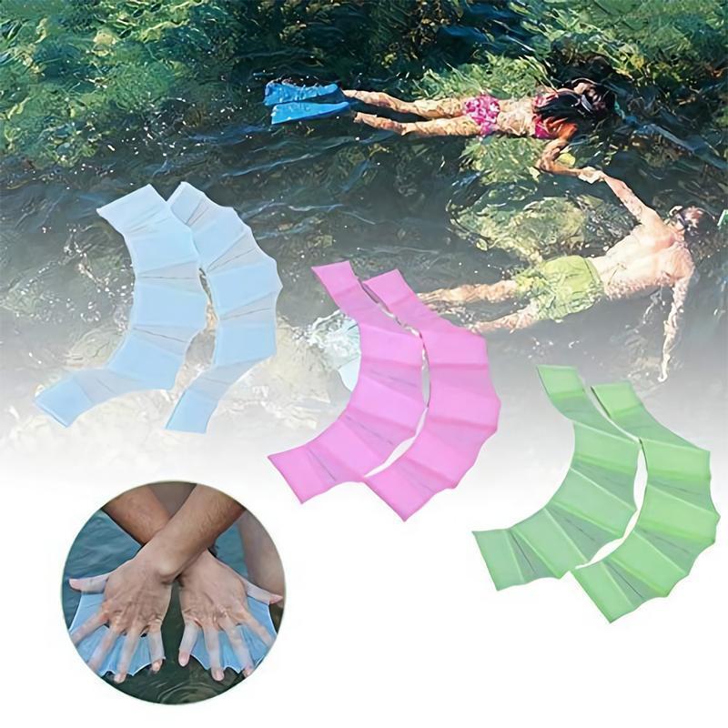Swim Training Fins Flippers Hand Paddles