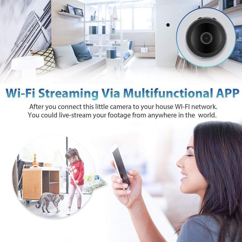 Compact WiFi Rear View Mini Camera