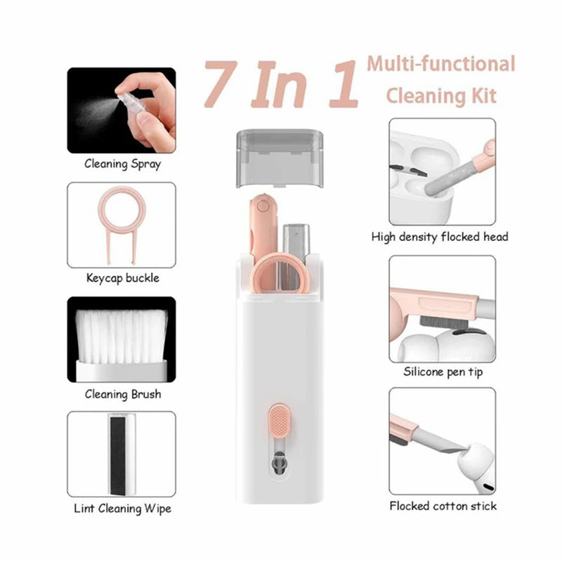 Premium 7-in-1 Tech Cleaning Tool Kit