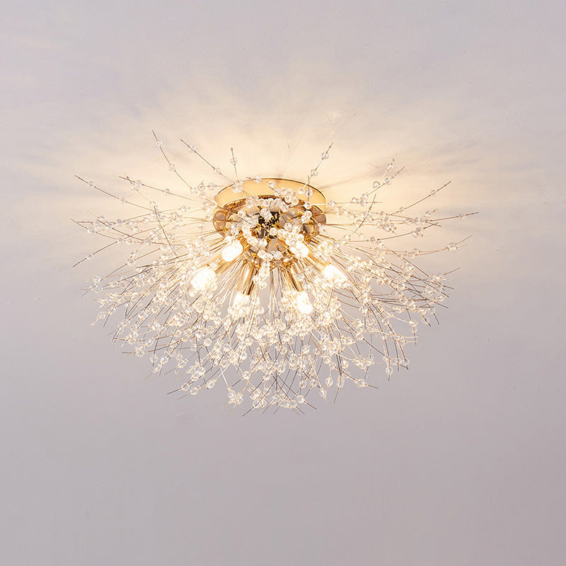 Elegant Crystal Ceiling Light Fixture