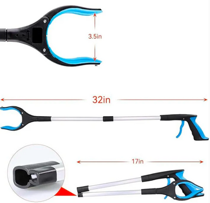 Cofik | Adjustable Reaching Claw With Rotating Grip Clip